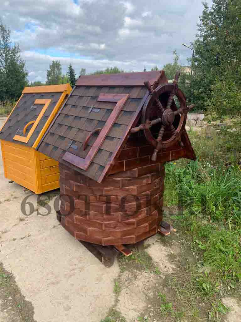 Домик для колодца